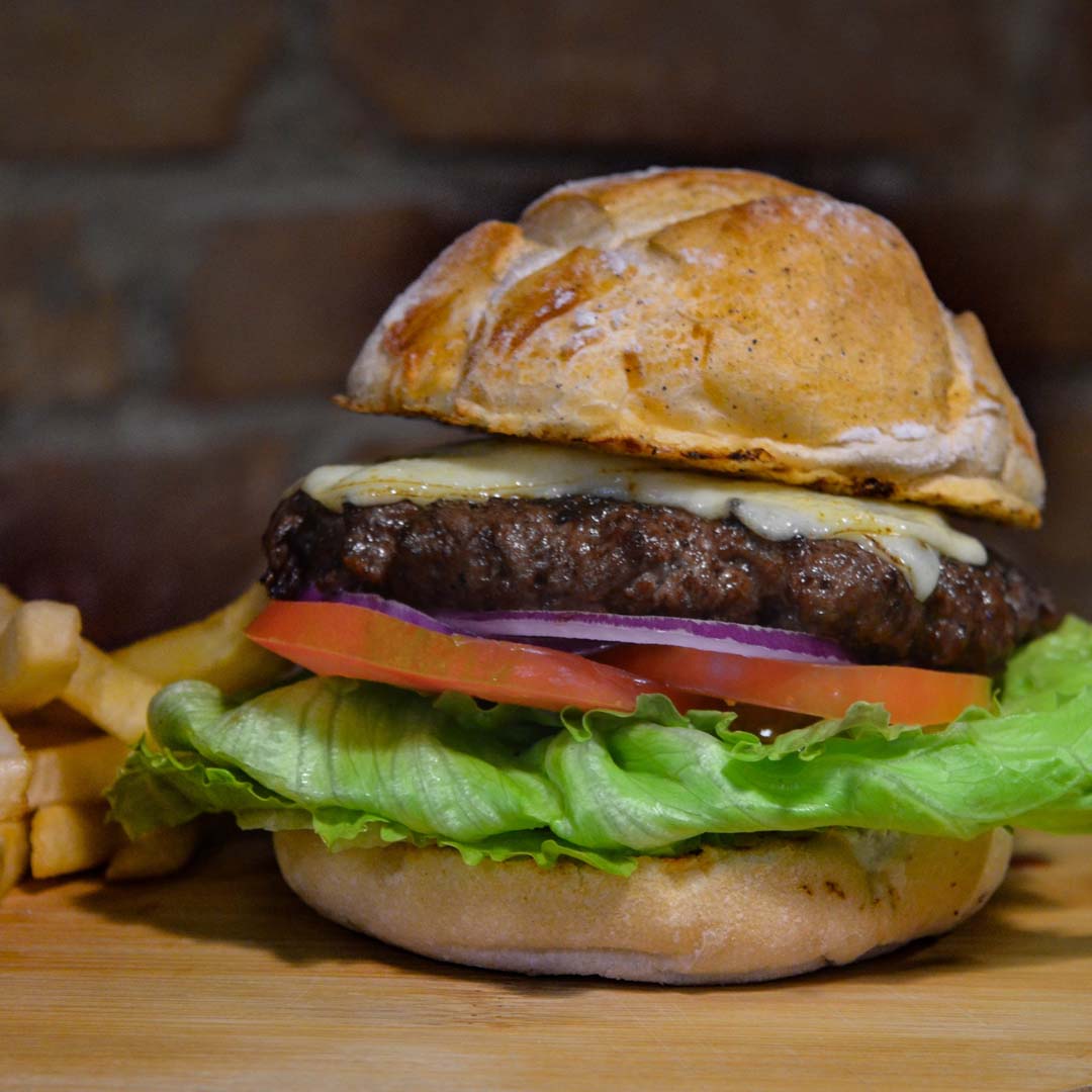 Combo de Hambúrguer para lanche em casa - Burger de Brisket